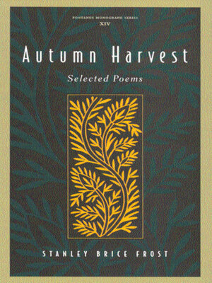 cover image of Autumn Harvest